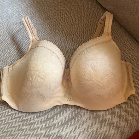 Cacique Modern Lace Lightly Lined Balconette Bra - Size 42DD - Picture 3 of 16